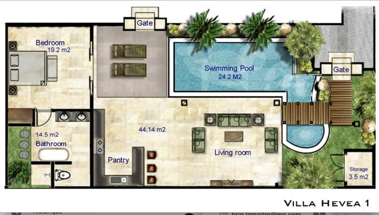 Hevea Villas Seminyak Exterior foto